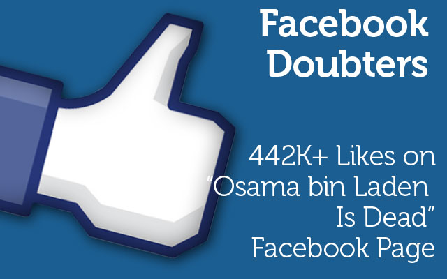 osama in laden facebook page. Osama Bin Laden is DEAD page